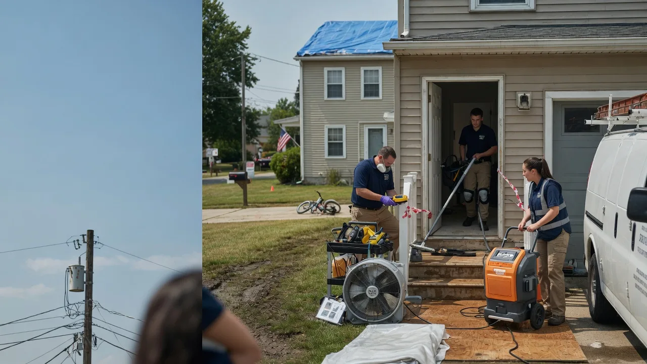 Water Damage Repair in New Salisbury, IN near me